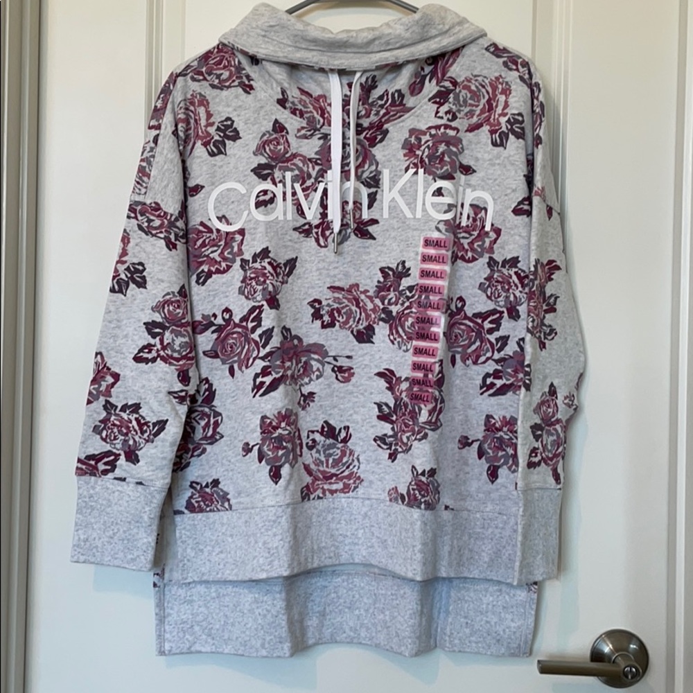 Calvin Klein Rose Sweater SMALL